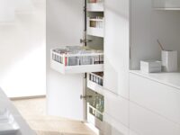 blum pantry systems are the most advanced pantry mechanisms for modular kitchen